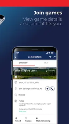 Deemples - Find Golf Buddies android App screenshot 5